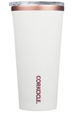 Corkcicle Tumbler - 16oz White Rose