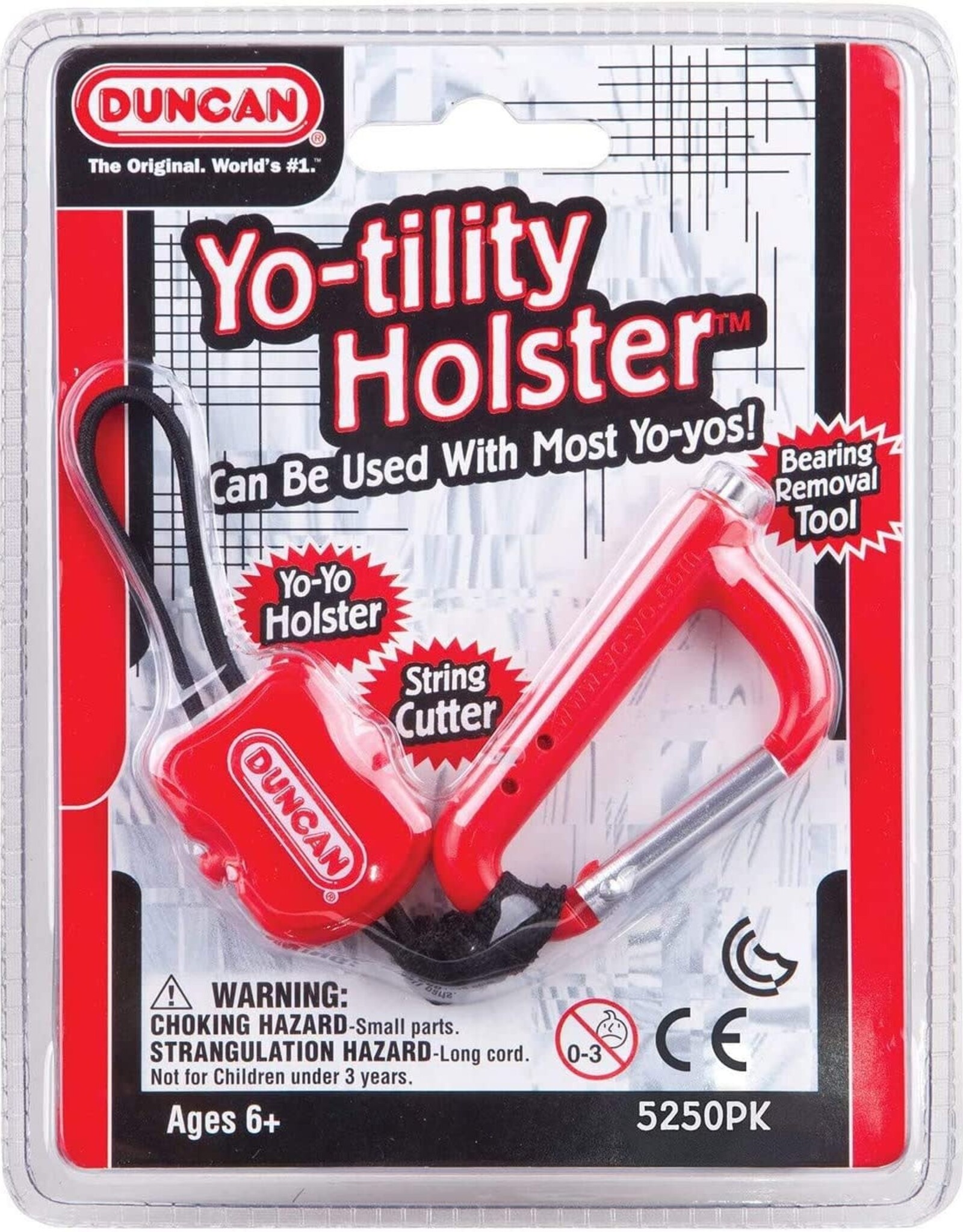 Duncan Yo-tility Holster Asst. Blk/Red