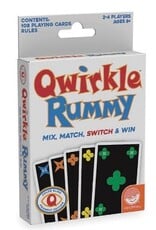 MindWare Qwirkle Rummy- Color Blind Edition