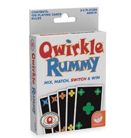 MindWare Qwirkle Rummy- Color Blind Edition