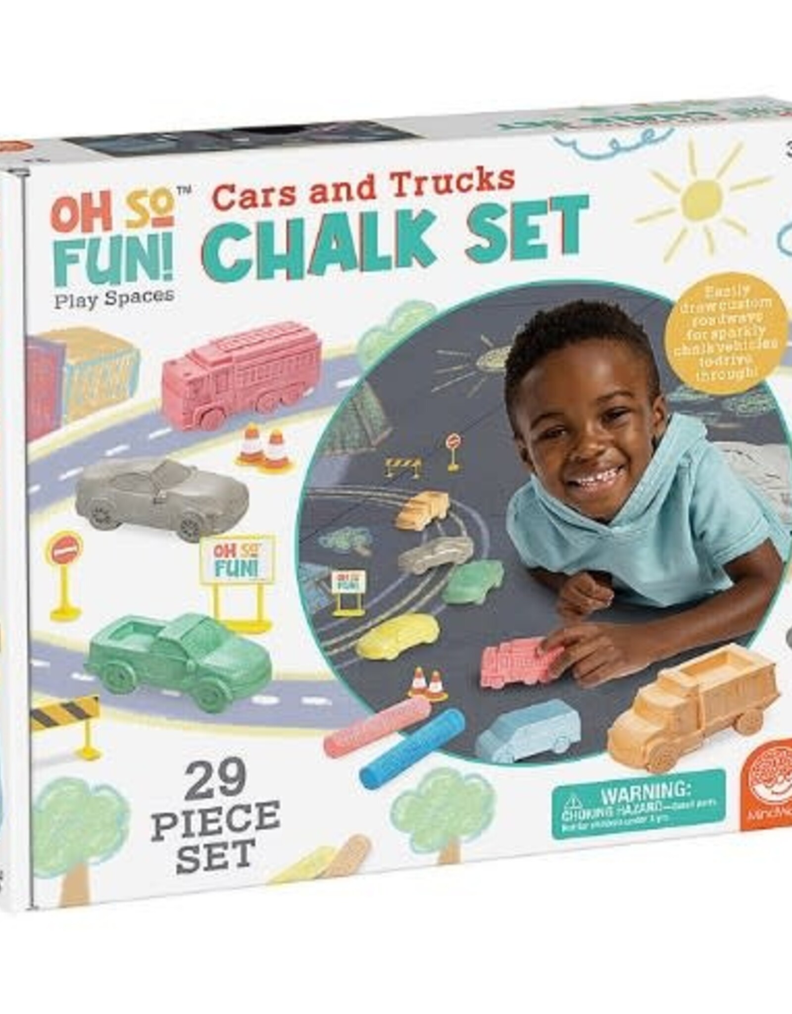 MindWare Cars and Trucks Chalk Set