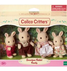 Calico Critters Milk Rabbit Family