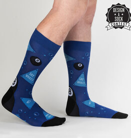 Sock It To Me Men's Crew- Sources Say Yes