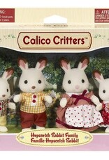 Calico Critters Chocolate Rabbit Family