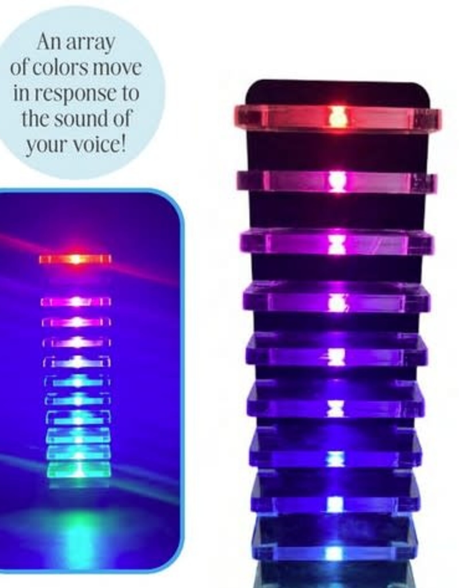 Streamline Voice Responsive Multi-Color Mood Lamp