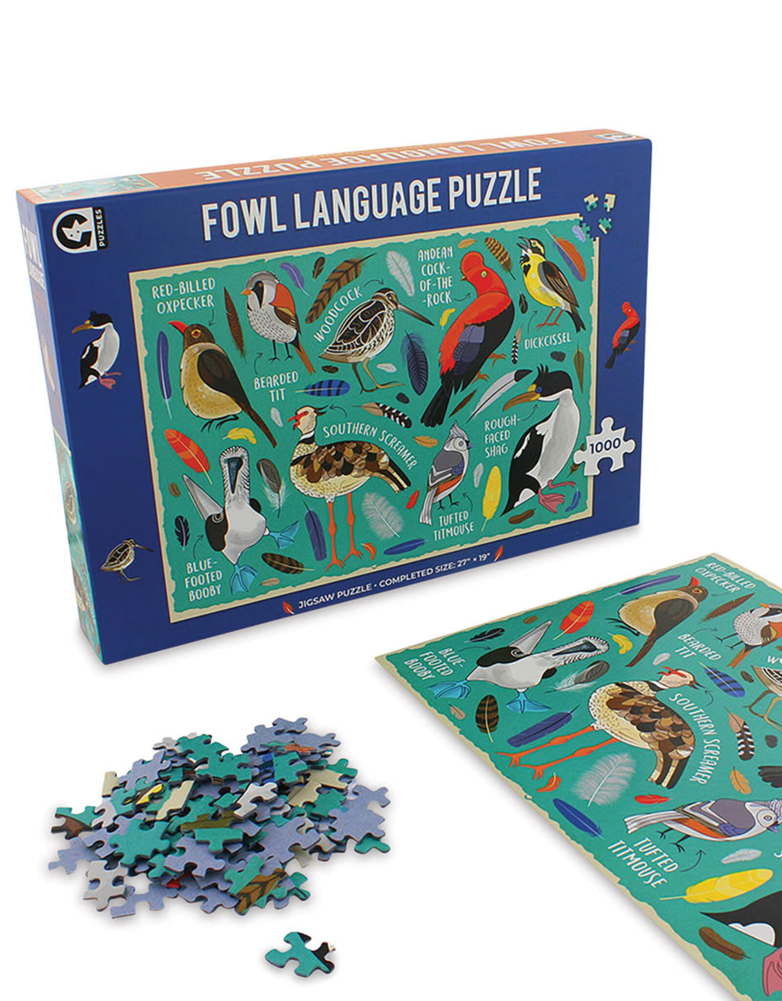 Ginger Fox Fowl Language Jigsaw Puzzle