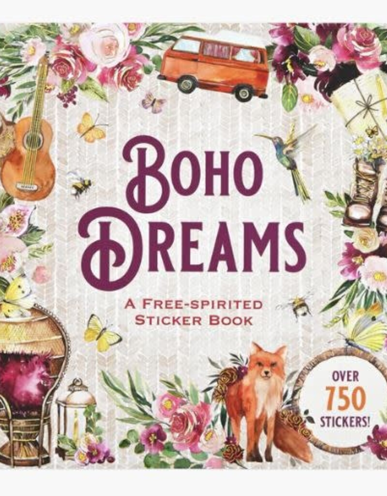 Peter Pauper Press STICKER BK BOHO DREAMS
