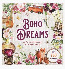 Peter Pauper Press STICKER BK BOHO DREAMS