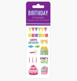 Peter Pauper Press STICKER SET BIRTHDAY