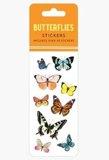 Peter Pauper Press STICKER SET BUTTERFLIES
