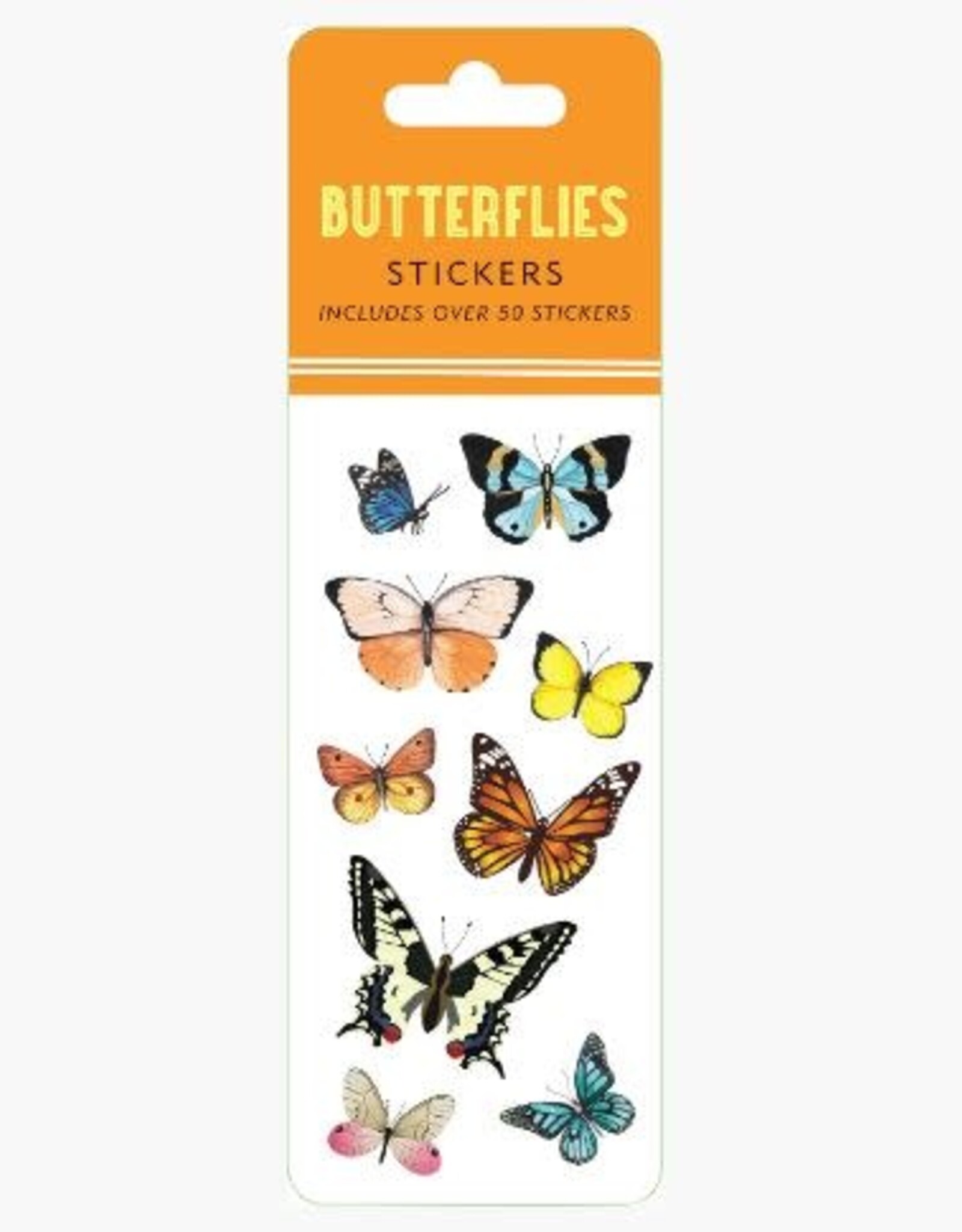 Peter Pauper Press STICKER SET BUTTERFLIES