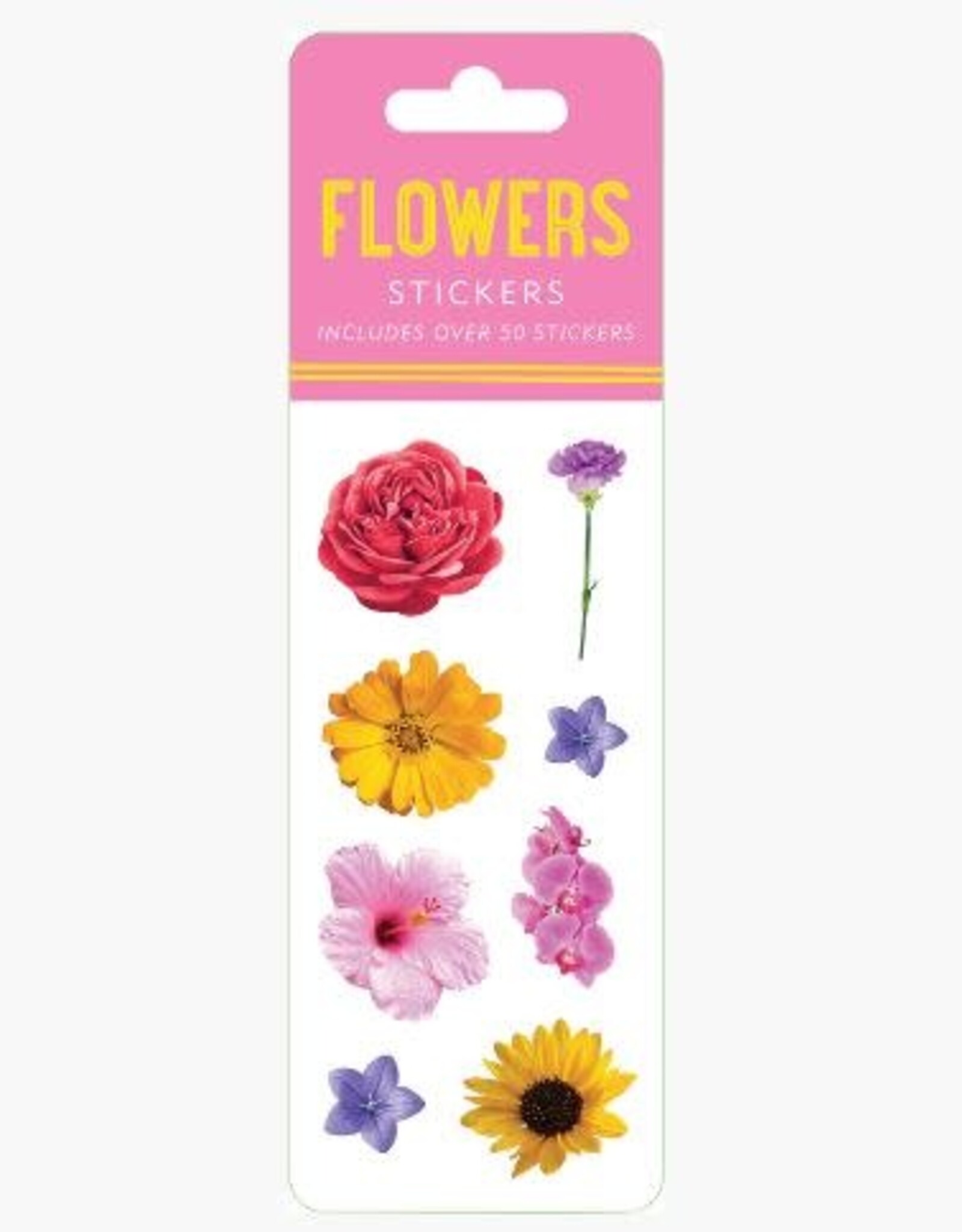 Peter Pauper Press STICKER SET FLOWERS