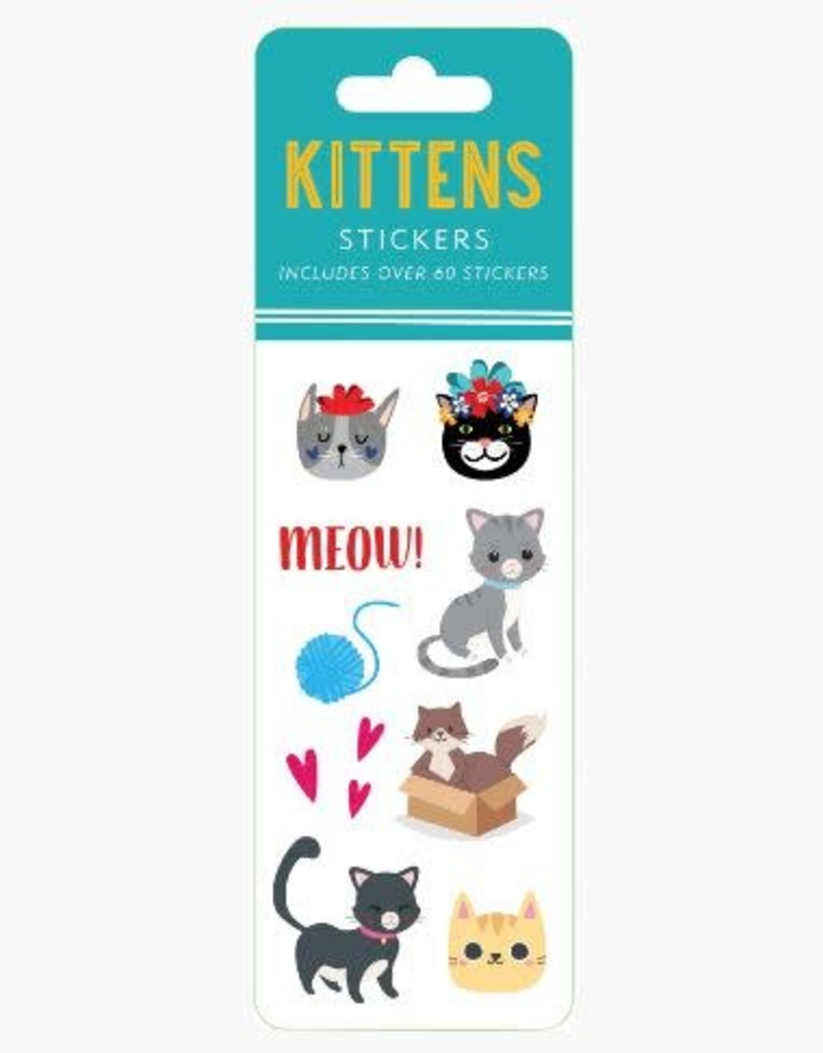 Peter Pauper Press STICKER SET KITTENS