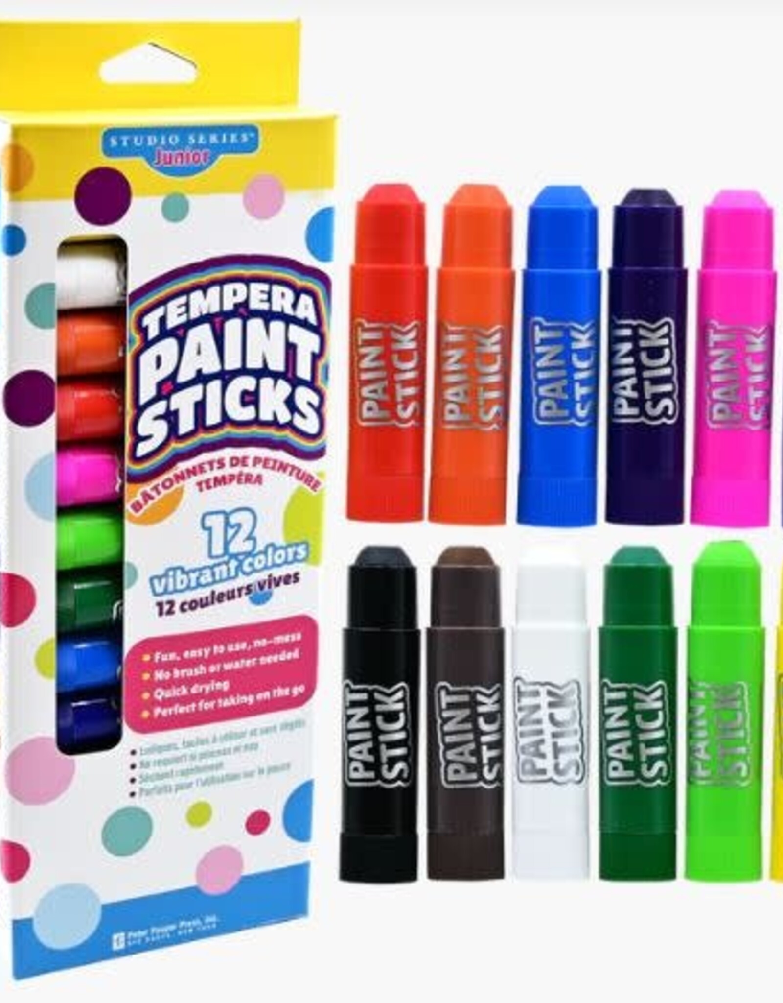 Peter Pauper Press Studio Series Junior Tempera Paint Sticks