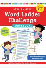 Peter Pauper Press STEP-BY-STEP WORD LADDER CHALLENGE WORKBOOK (GRADES 2-3)