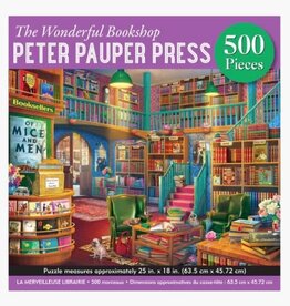 Peter Pauper Press THE WONDERFUL BOOKSHOP 500PC