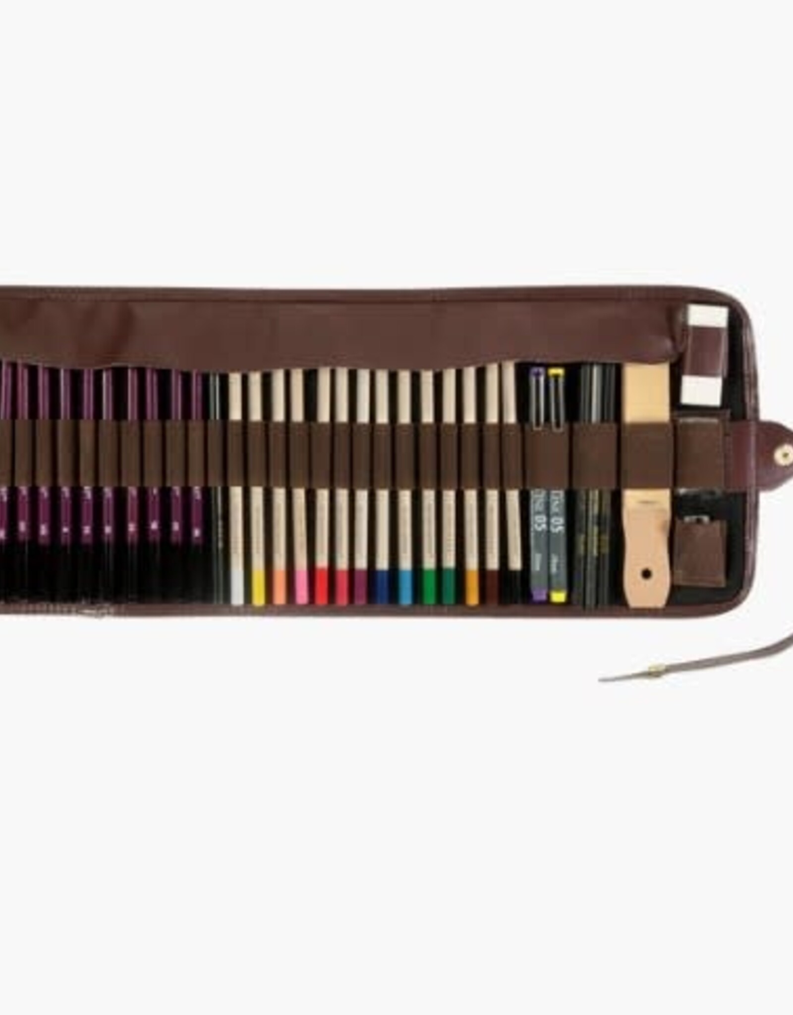 Peter Pauper Press Roll-Up Canvas Pencil Wrap