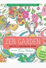 Peter Pauper Press ZEN GARDEN ARTIST'S COLORING BOOK