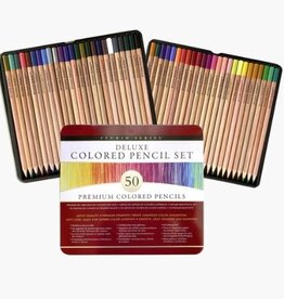 Peter Pauper Press STUDIO SERIES DELUXE COLORED PENCIL SET (SET OF 50)