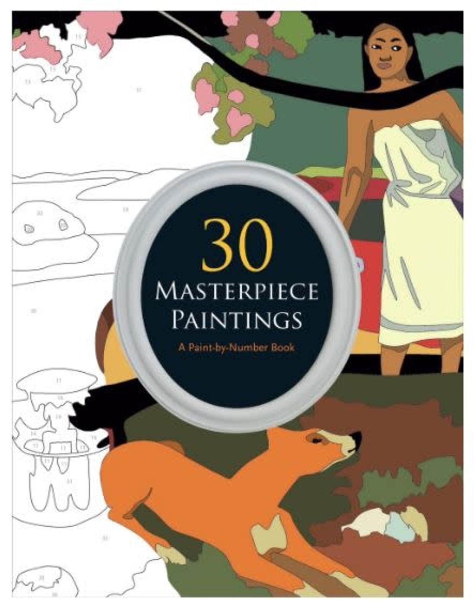 Peter Pauper Press 30 MASTERPIECE PAINTINGS