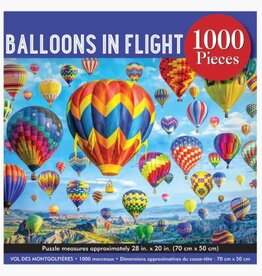 Peter Pauper Press BALLOONS IN FLIGHT 1000 PIECE JIGSAW PUZZLE