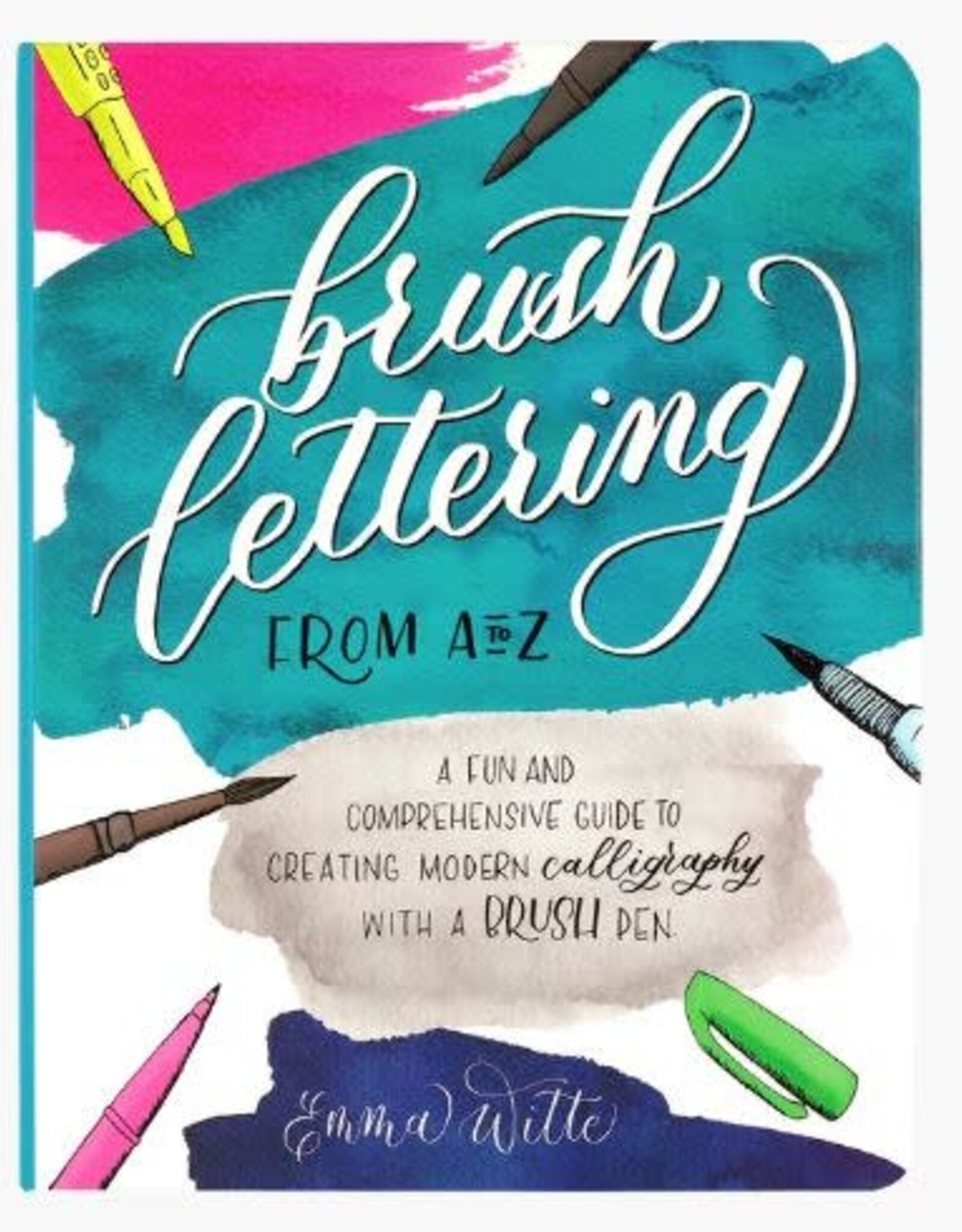 Peter Pauper Press BRUSH LETTERING FROM A TO Z