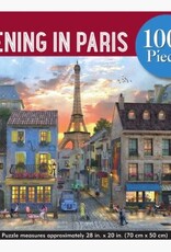 Peter Pauper Press EVENING IN PARIS 1000 PIECE JIGSAW PUZZLE