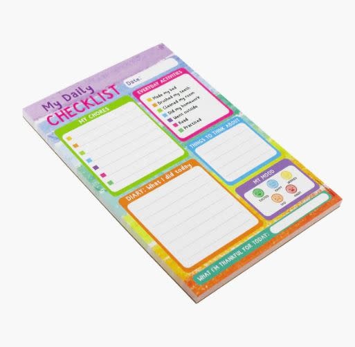 Peter Pauper Press KIDS' DAILY PLANNER NOTE PAD - Monkey Mountain Toys ...