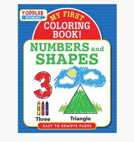 Peter Pauper Press MY FIRST COLORING BOOK! NUMBERS AND SHAPES