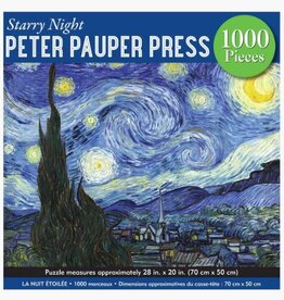 Peter Pauper Press STARRY NIGHT 1000 PIECE JIGSAW PUZZLE