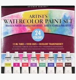 Peter Pauper Press STUDIO SERIES ARTIST'S WATERCOLOR PAINT SET