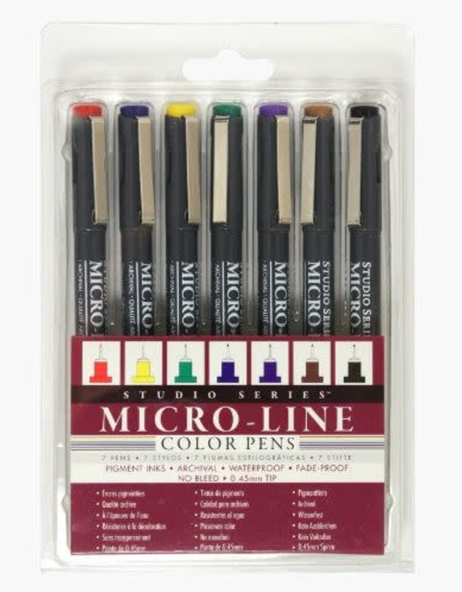 Peter Pauper Press MICRO-LINE COLOR PENS