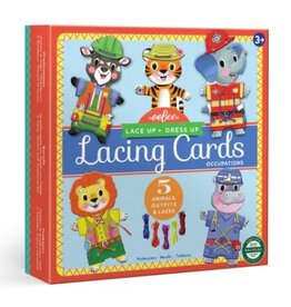 eeBoo OCCUPATIONS LACING CARD