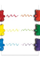 OOLY CUDDLY CUBS BEAR FINGER CRAYONS - SET OF 6