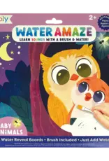 OOLY WATER AMAZE WATER REVEAL BOARDS - BABY ANIMALS