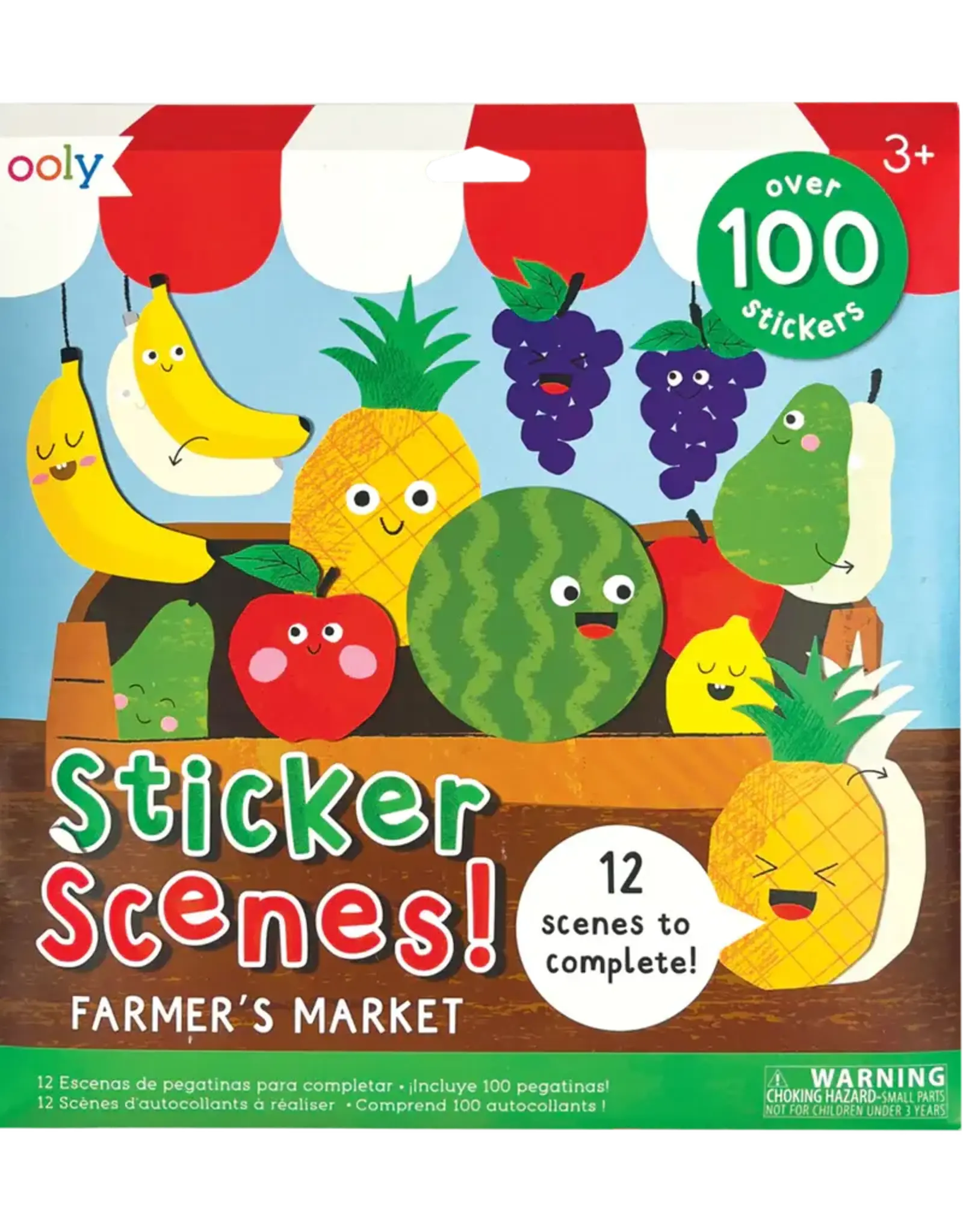 OOLY STICKER SCENES! - FARMER'S MARKET