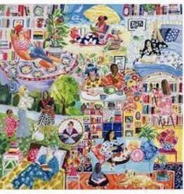 eeBoo WOMEN READING 1000PC