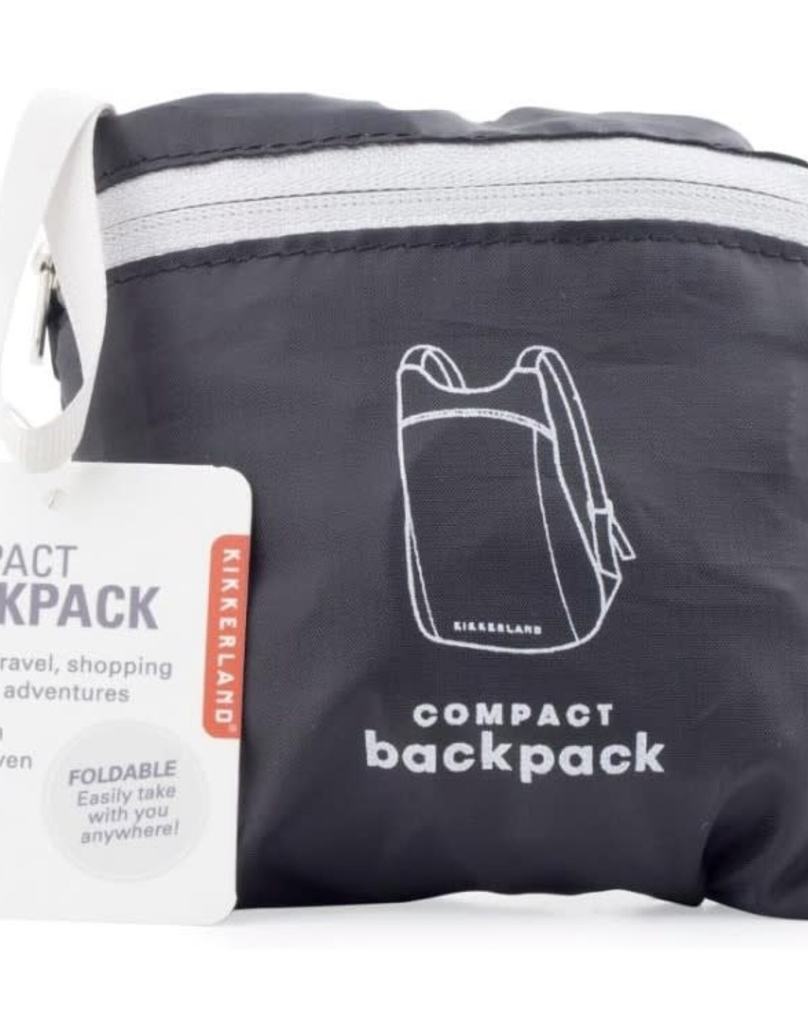 Kikkerland Compact Backpack Black