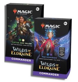 Magic the Gathering MTG Wilds of Eldraine Commander Asst.