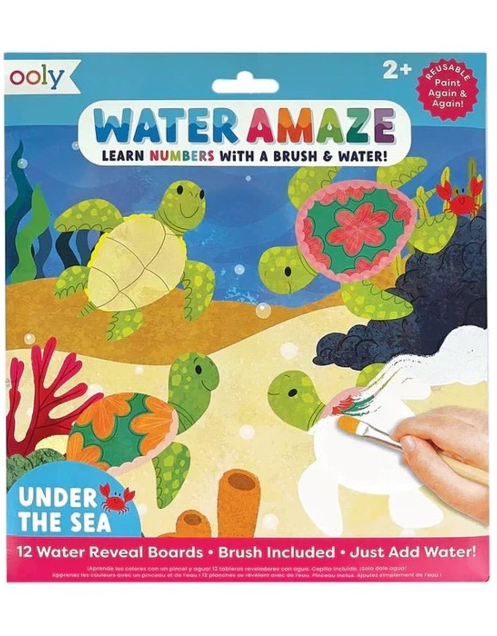 OOLY WATER AMAZE WATER REVEAL BOARDS - UNDER THE SEA