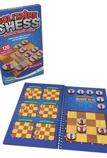 Think Fun Solitaire Chess Magnetic Travel Puzzle EN