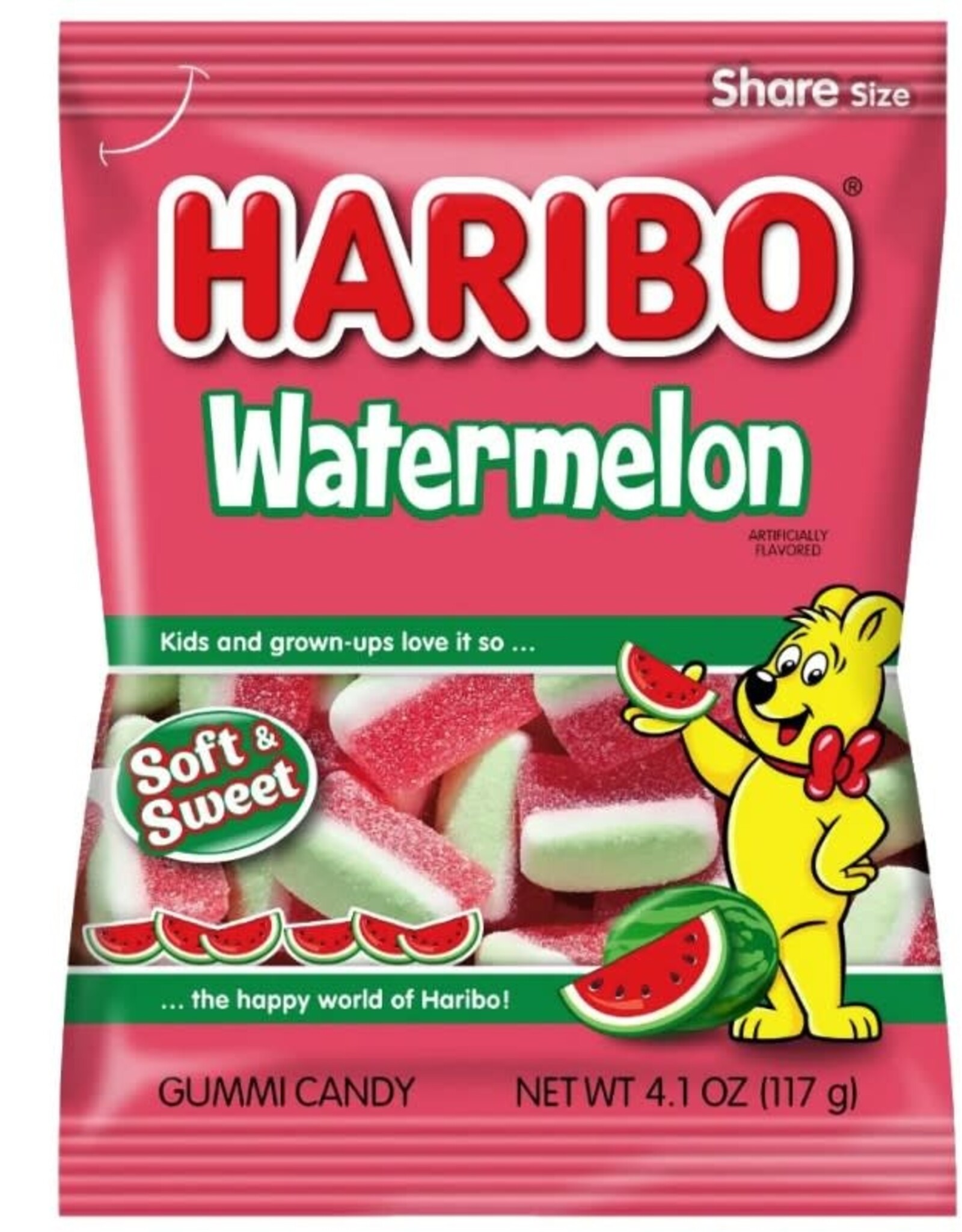 Haribo Haribo Watermelon Soft & Sweet 4.1oz