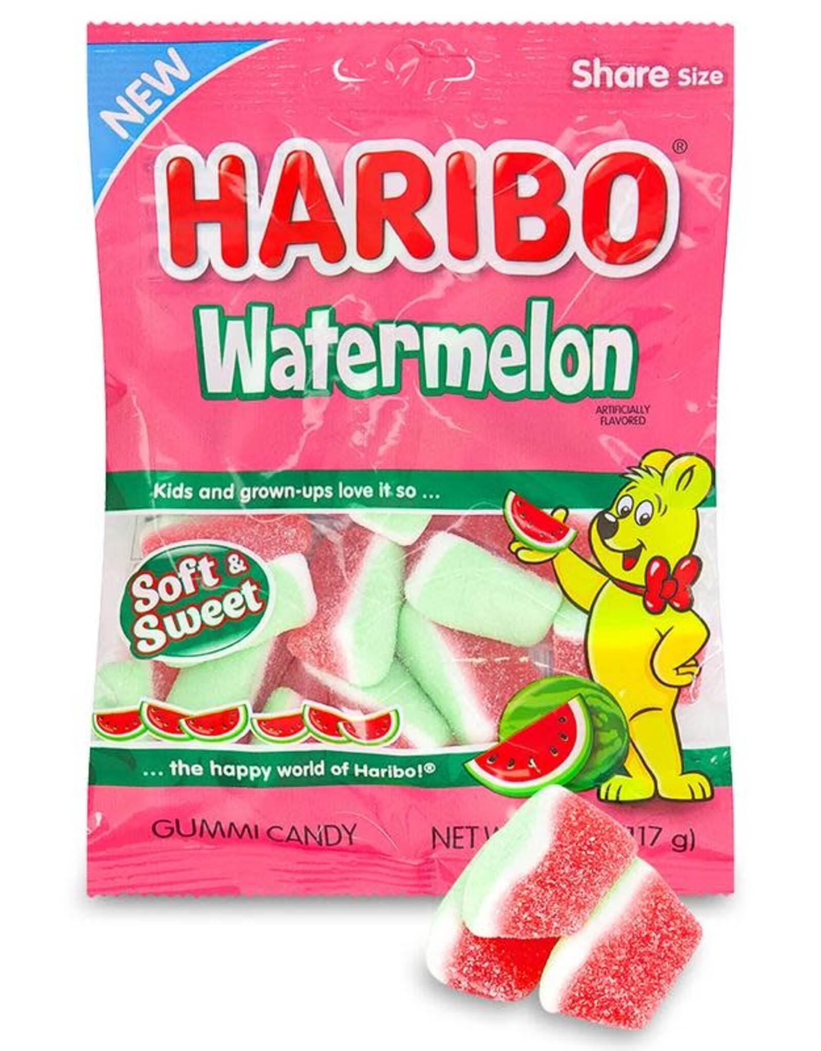 Haribo Haribo Watermelon Soft & Sweet 4.1oz