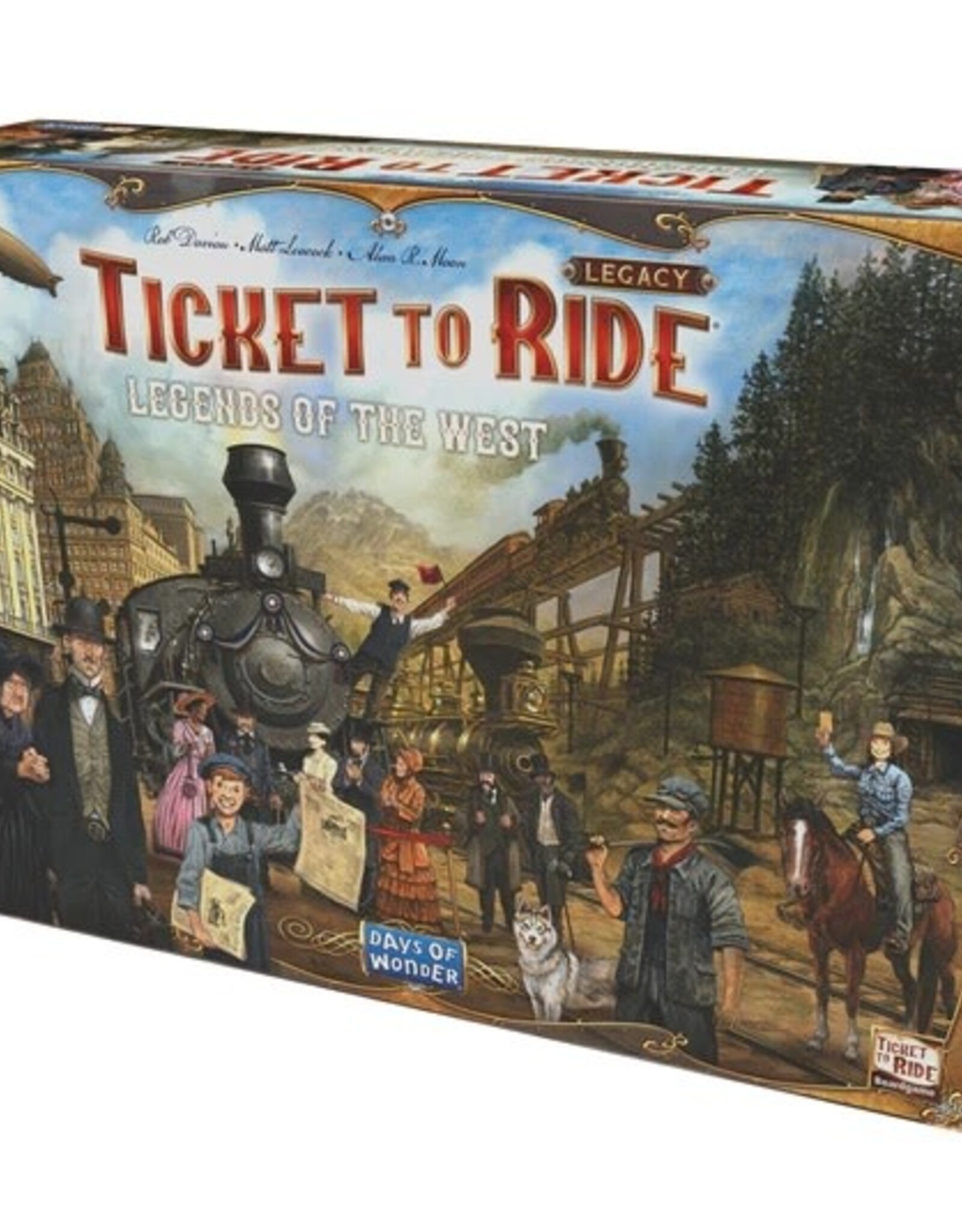 Days of Wonder Ticket To Ride-Legacy-Legends Of The West