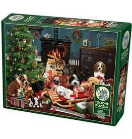 Cobble Hill Christmas Puppies 1000pc