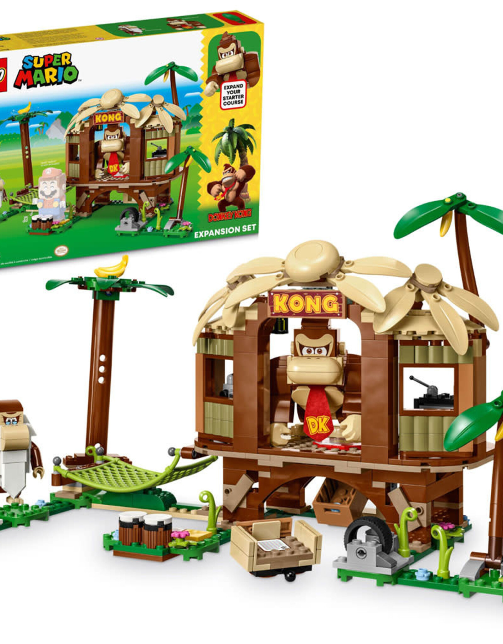LEGO 71424 Donkey Kong's Tree House Expansion Set