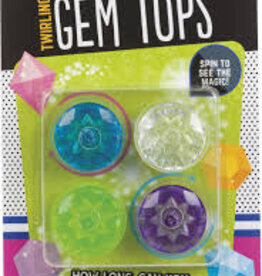 Toysmith Twirling Gem Tops - YAY