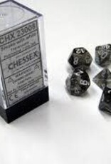 Chessex Dice - 7pc Translucent - Smoke w/White Polyhedral