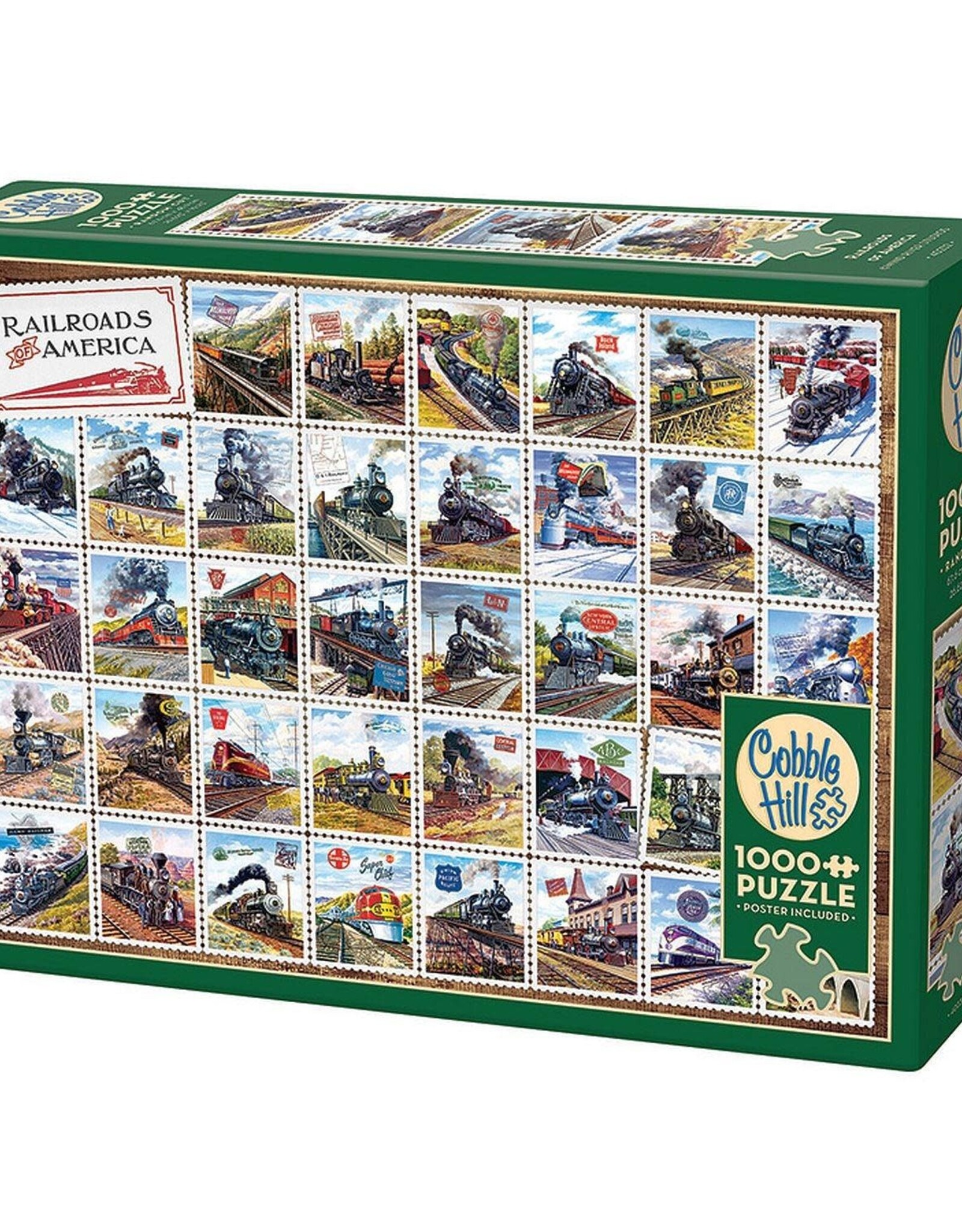 Cobble Hill Railroads of America 1000pc CH40232