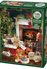 Cobble Hill Christmas Kittens 1000pc